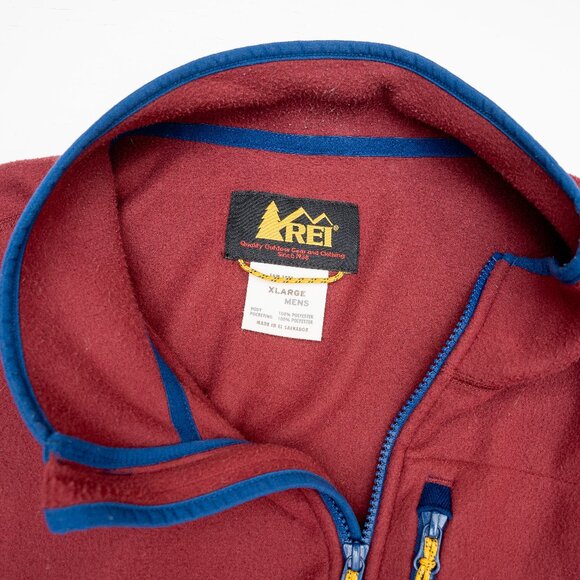 REI Red Fleece XL - Picture 7 of 7